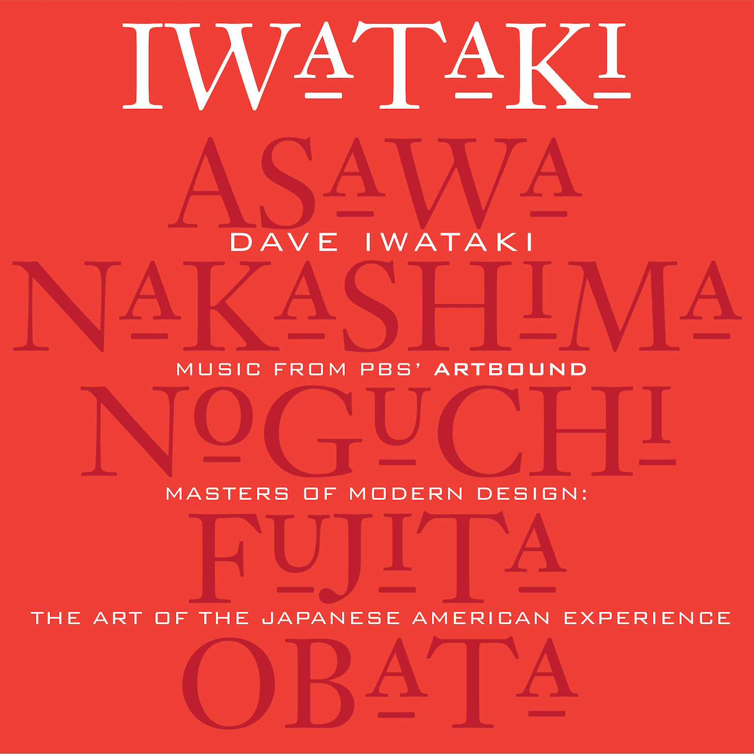 Cover Artwork for Dave Iwataki Artbound cd